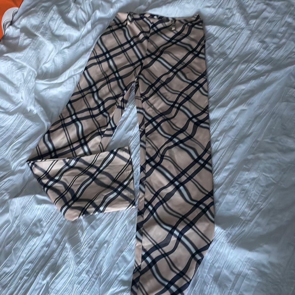 plaid pants